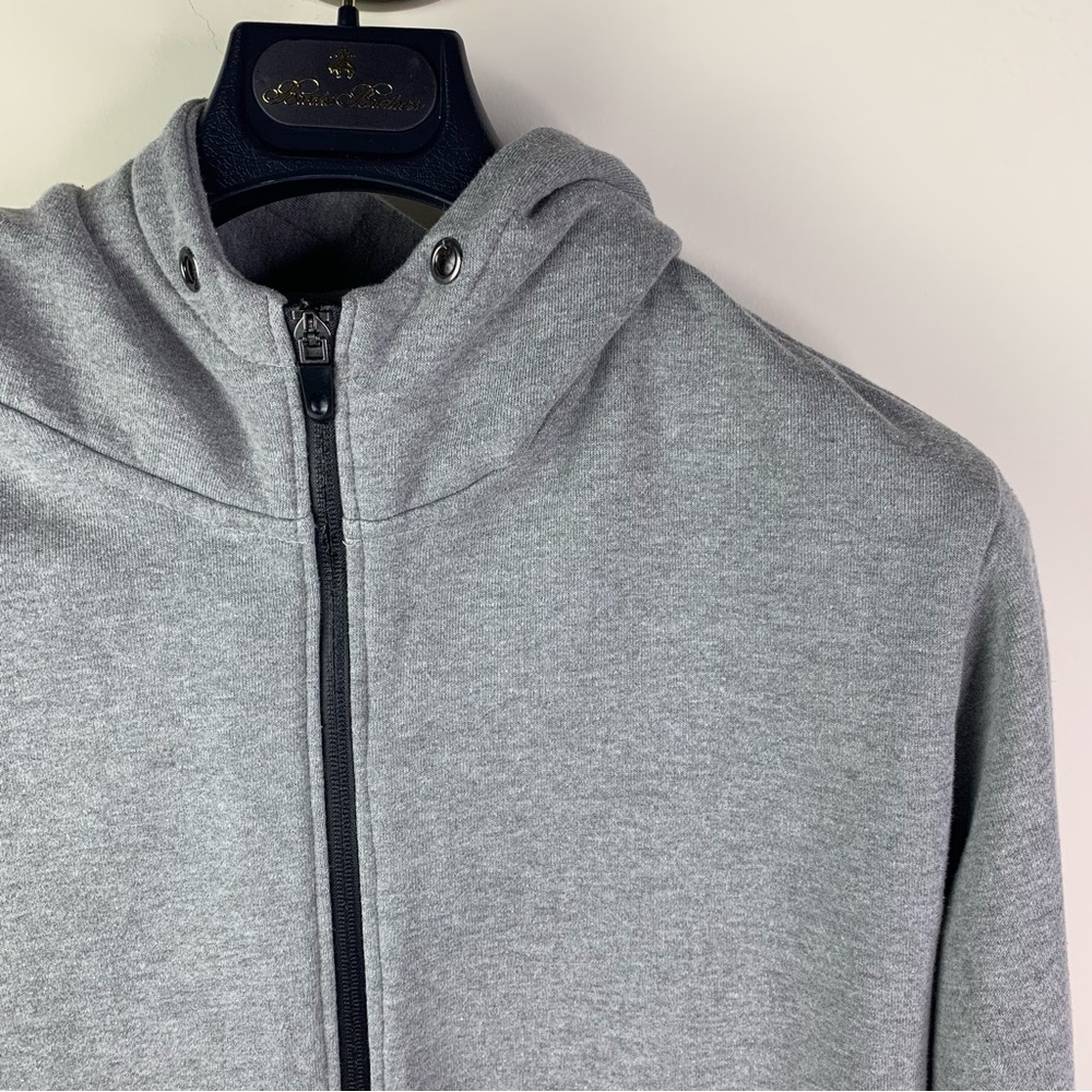 Gray Zip Up Hoodie